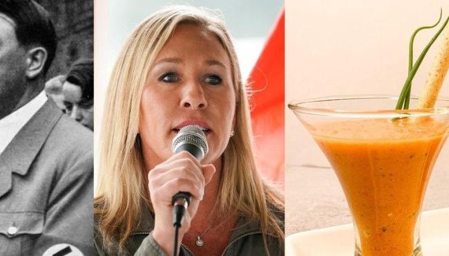 Deputada americana confunde a Gestapo, serviço secreto nazista, com gaspacho, um tipo de sopa de tomate