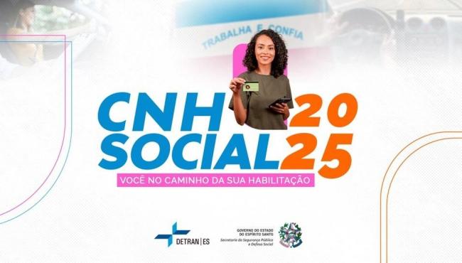 Detran/ES divulga a lista dos 3.500 selecionados no programa CNH Social 2025 no ES