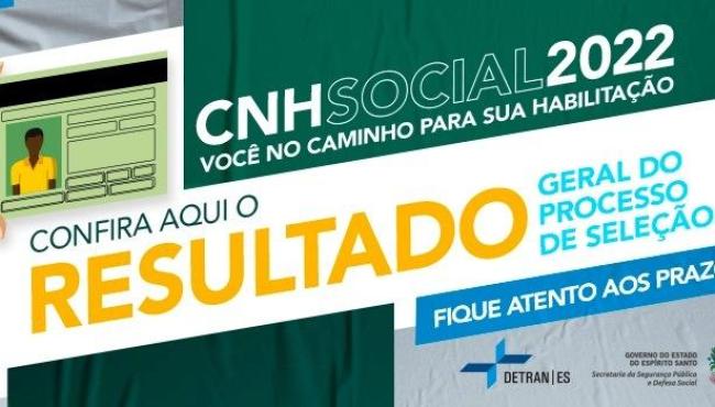Detran/ES divulga lista com os 10 mil selecionados no CNH Social 2022
