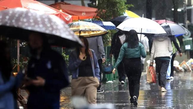 Domingo de eleição será chuvoso em boa parte do país