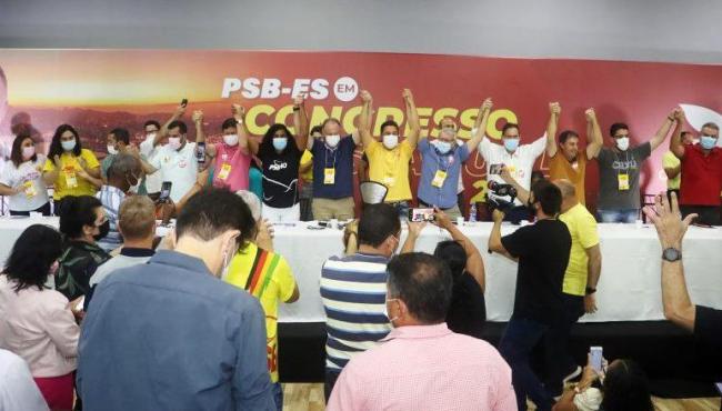 Em congresso do PSB, socialistas pedem reeleição de Casagrande, governador adia decisão e PT falta