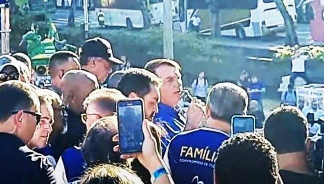 Em discurso, Bolsonaro convoca evangélicos para o 7 de setembro