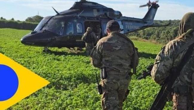 Em três semanas, Programa Brasil Contra o Crime Organizado efetua 473 prisões e apreende 639 armas e 67 toneladas de drogas