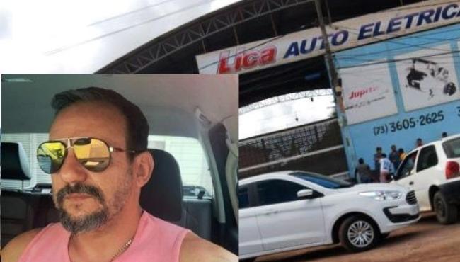 Empresário é alvejado a tiros na porta de empresa em Itabatã (BA)