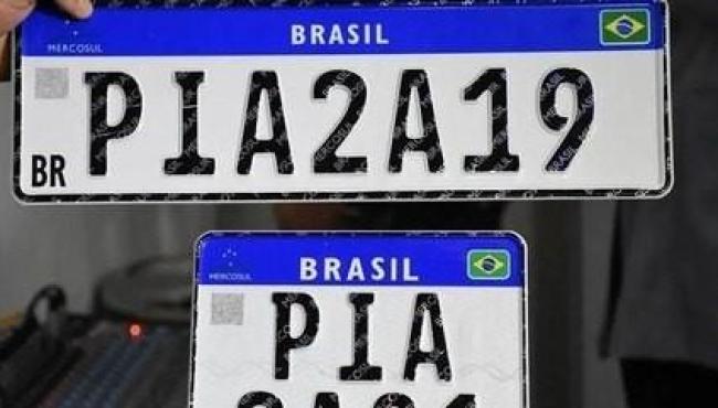 Entenda a nova mudança em placas de veículos no modelo Mercosul em discussão no Senado