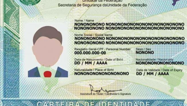 ES começa a fazer agendamentos para emissão da nova Carteira de Identidade Nacional; saiba quem tem direito