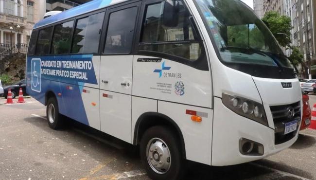 ES é o primeiro estado do País a disponibilizar ônibus adaptado para obtenção de CNH