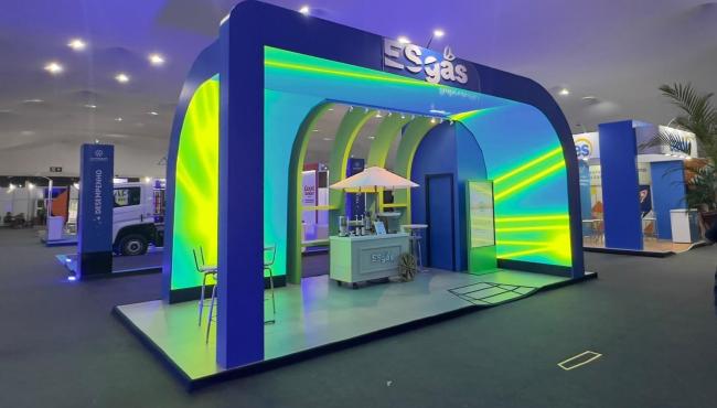 ES Gás apresenta “o gás natural e sua rede de conexões” em estande da ACAPS Trade Show 2026