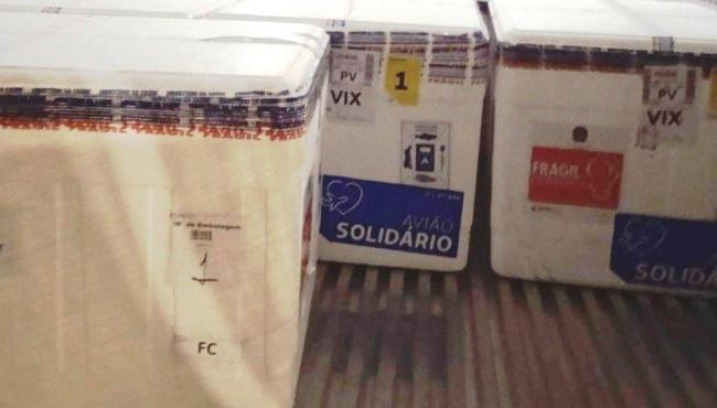 ES recebe 139.750 dose de vacinas contra Covid-19 Astrazeneca nesta quarta-feira (26)