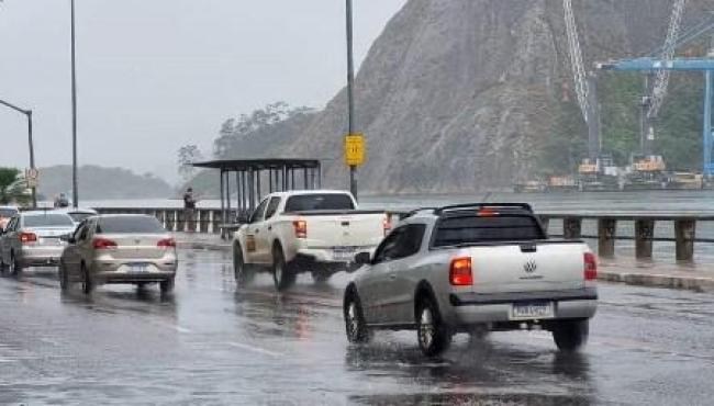 ES recebe alerta de chuva e ventos intensos para os próximos dias