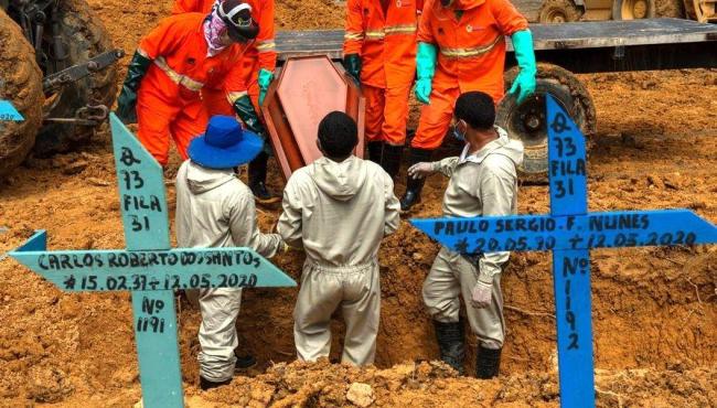 ES tem 57 mortes por Covid-19 em 24 horas e ultrapassa 9.7 mil óbitos pela doença