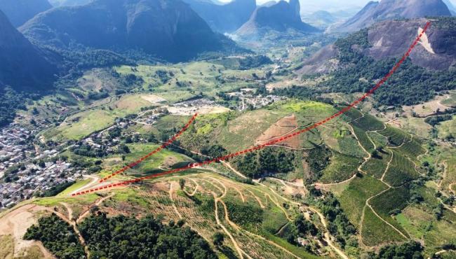 ES terá maior circuito de tirolesas da América Latina, com 3 km de extensão e velocidade de até 120 km/h