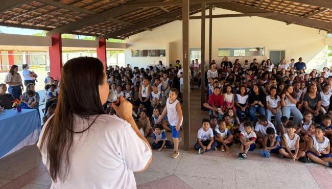 Escola de Conceição da Barra sedia encerramento de projeto contra o trabalho infantil