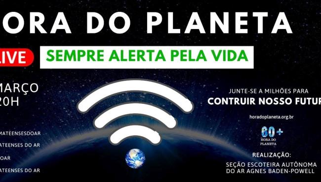 Escoteiros convocam capixabas para a Hora do Planeta na noite deste sábado (26)