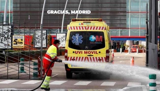 Espanha tem 812 mortes por Covid-19 em 24 horas e supera a China em números de casos