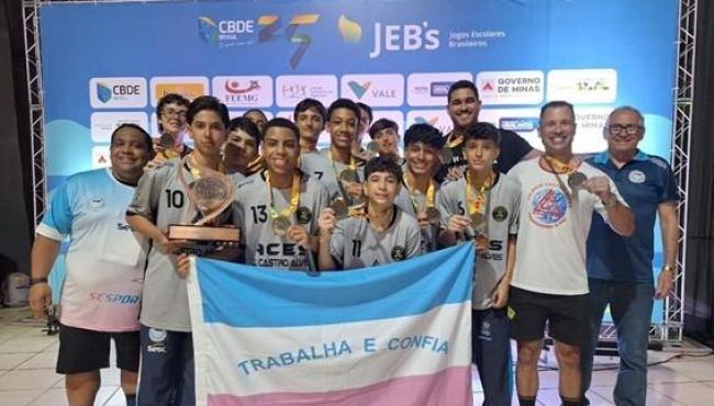 Espírito Santo encerra participação nos Jogos Escolares Brasileiros com 60 medalhas