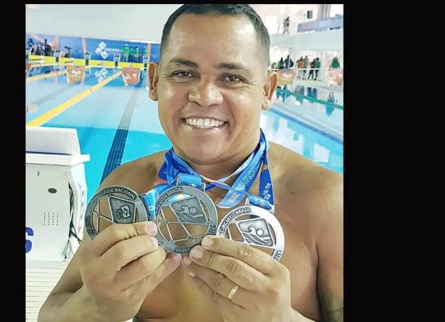 Ex-nadador paralímpico Adriano Lima morre aos 52 anos em Natal