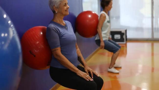 Exercícios físicos contribuem para envelhecimento saudável