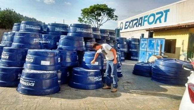 Fábrica de reservatórios de água expande mercado em Irupi