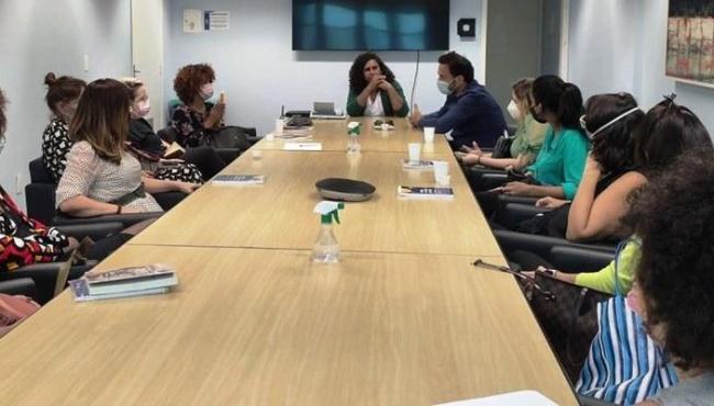 Fazedoras de cultura se reúnem com vice-governadora do ES, Jacqueline Moraes