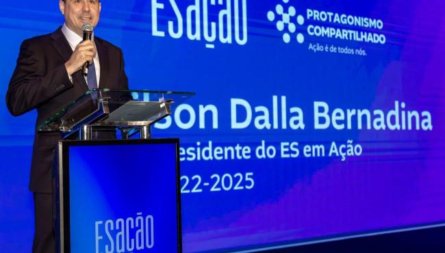 Fernando Saliba toma posse como novo diretor-presidente do ES em Ação e aponta prioridades para a entidade