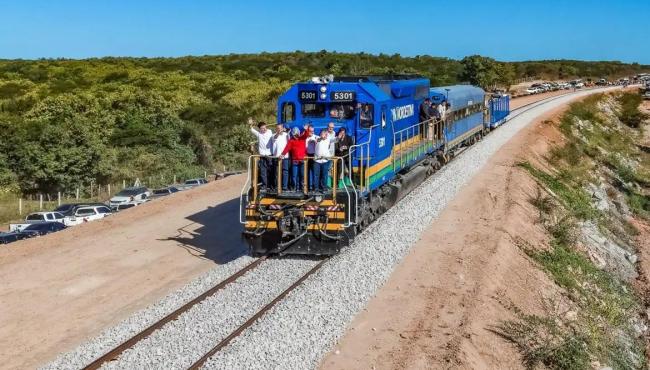 Ferrovia Transnordestina, entre CE e PI, atinge 82% de obra concluída