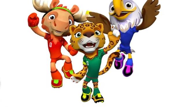 Fifa apresenta trio de mascotes para a Copa do Mundo de 2026
