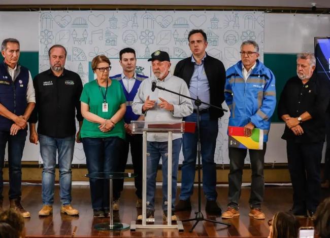 Financiamentos a desabrigados em Minas seguirão modelo do RS, diz Lula