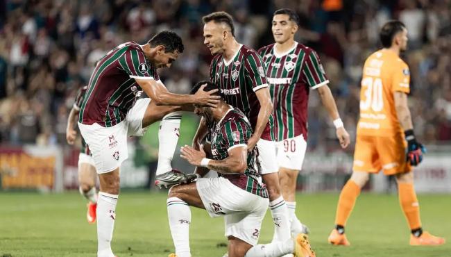 Fluminense bate Platense e abre vantagem nas quartas da Libertadores