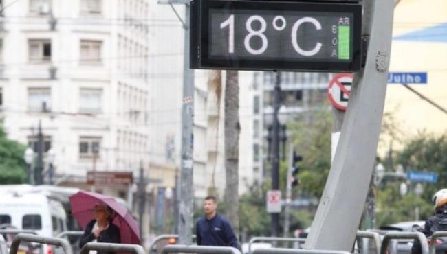 Frente fria chega em várias regiões do Brasil nesta quinta-feira (8)