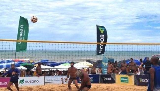 Futevôlei abre jogos de verão de Guriri, em São Mateus, ES