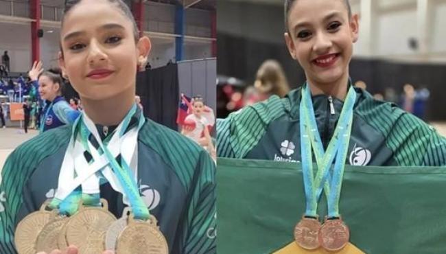 Ginastas do Espírito Santo brilham no Campeonato Sul-Americano na Argentina