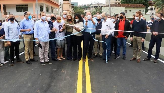 Casagrande inaugura ponte e entrega obras em Alfredo Chaves