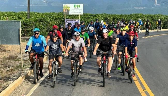 Governador Casagrande inaugura trecho da ES-245 em Rio Bananal, no ES