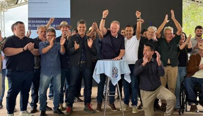 Governador do Espírito Santo autoriza edital para obras de pavimentação da ES-442 entre Linhares e Colatina