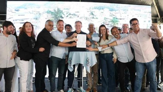 Governador do Espírito Santo inaugura obras e autoriza novos investimentos em Ibatiba
