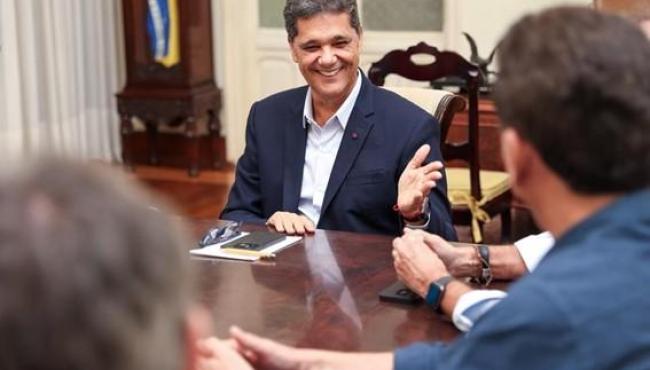 Governador do Espírito Santo, Ricardo Ferraço, realiza primeira reunião de trabalho com o secretariado no Palácio Anchieta