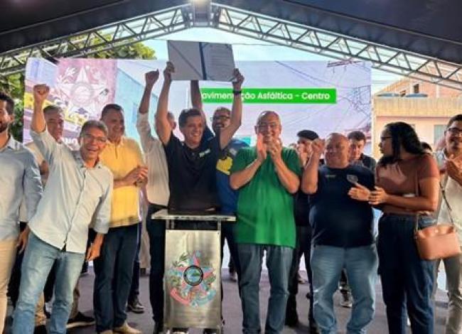 Governador Ricardo Ferraço anuncia investimentos e entrega obras em São Mateus, ES