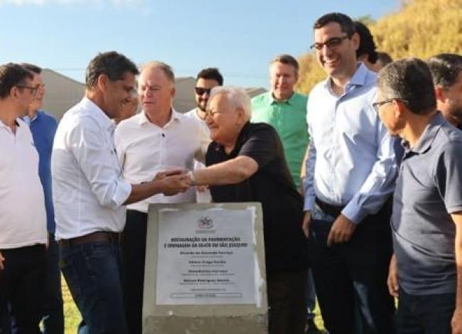 Governador Ricardo Ferraço entrega obras, amplia investimentos e reforça a segurança em Cachoeiro de Itapemirim, ES