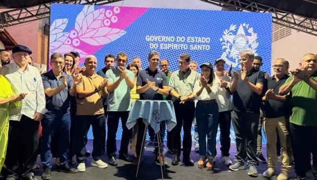 Governador Ricardo Ferraço entrega obras de saneamento e anuncia novos investimentos em Jaguaré, Espírito Santo