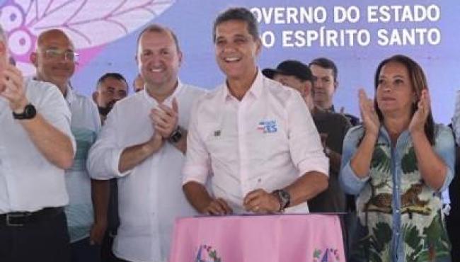Governador Ricardo Ferraço entrega obras e autoriza novos investimentos em Sooretama, ES