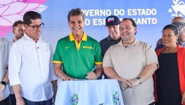 Governador Ricardo Ferraço entrega rodovia e anuncia novos investimentos para educação infantil em Anchieta, no ES