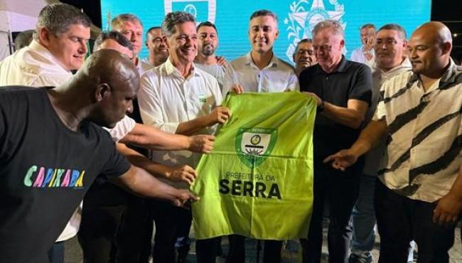 Governador Ricardo Ferraço inaugura obras do Binário de Novo Horizonte e autoriza construção de CMEI na Serra, ES