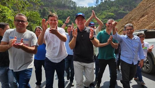 Governador visita obras de rodovia e entrega obras em Baixo Guandu, ES