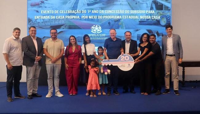 Governo do ES celebra 1 ano de concessão do subsídio para entrada da casa própria