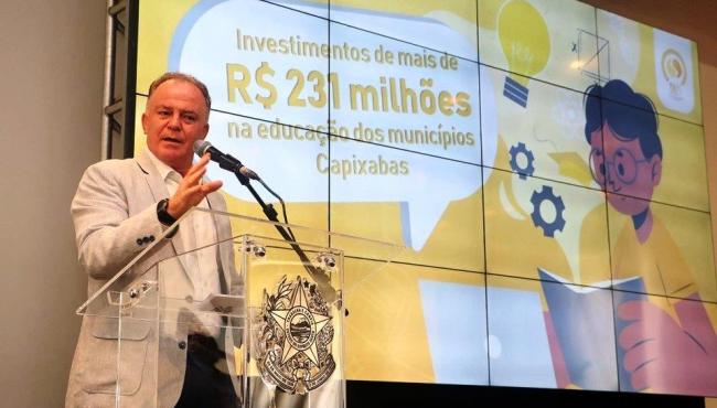 Governo do ES destina mais de R$ 231 milhões aos municípios para investimentos em Educação