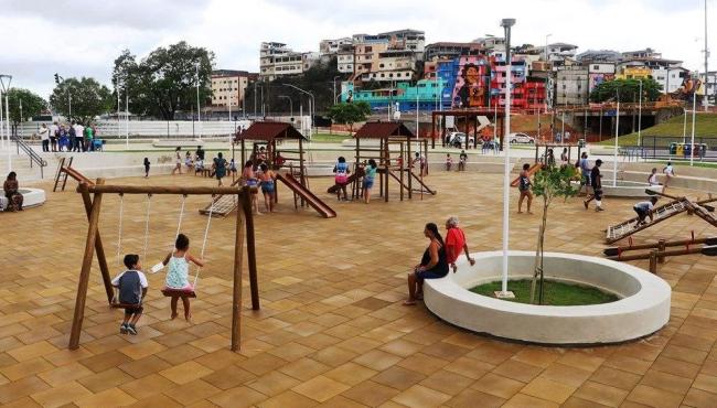 Governo do ES entrega Praça das Crianças no Portal do Príncipe, em Vitória, ES