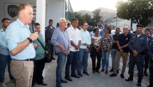 Governo do ES entrega reforma de Companhia da Polícia Militar em Vitória