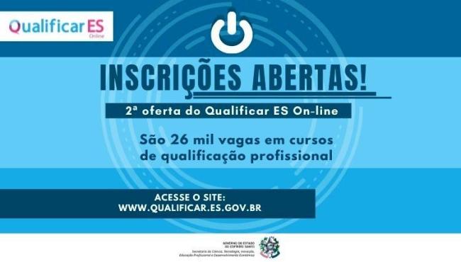 Governo do ES oferta 26 mil vagas em cursos de qualificação profissional