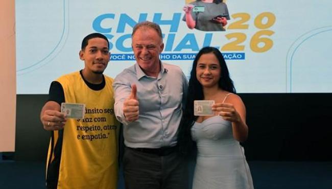 Governo do Espírito Santo abre inscrições para 9 mil carteiras de habilitação gratuitas no CNH Social 2026
